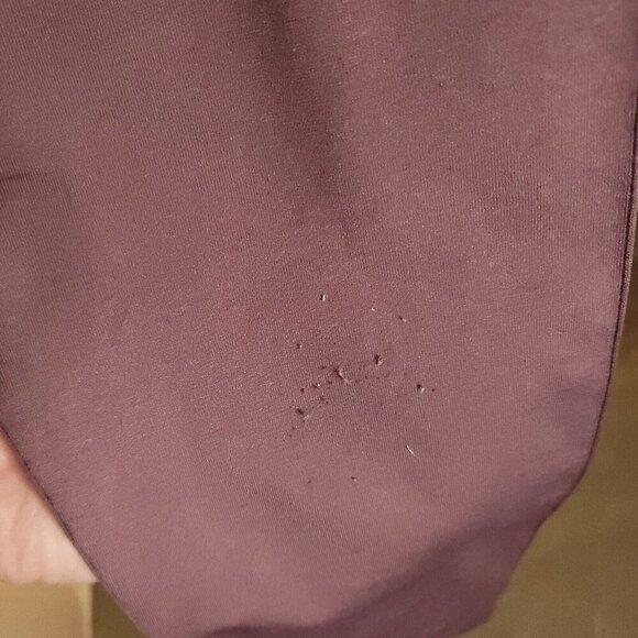 Blanqi Womens Purple Maternity Leggings Large - Picture 6 of 7